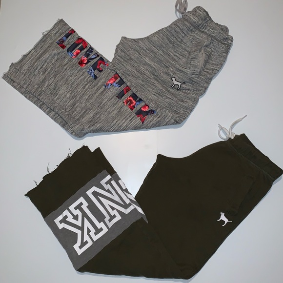 PINK Victoria's Secret Pants - 2 VS PINK BOYFRIEND PANTS